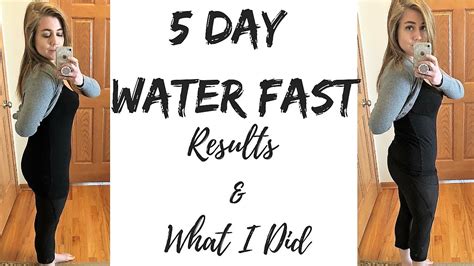 5 day water fast weight loss.